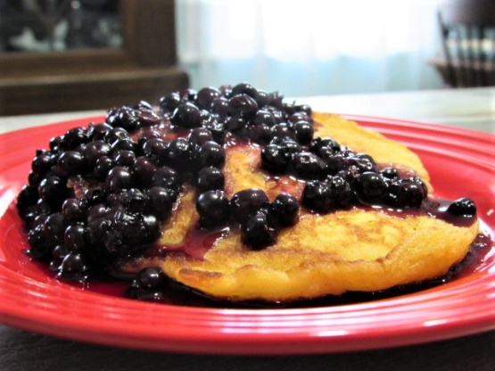 Quick & Easy Blueberry Sauce
